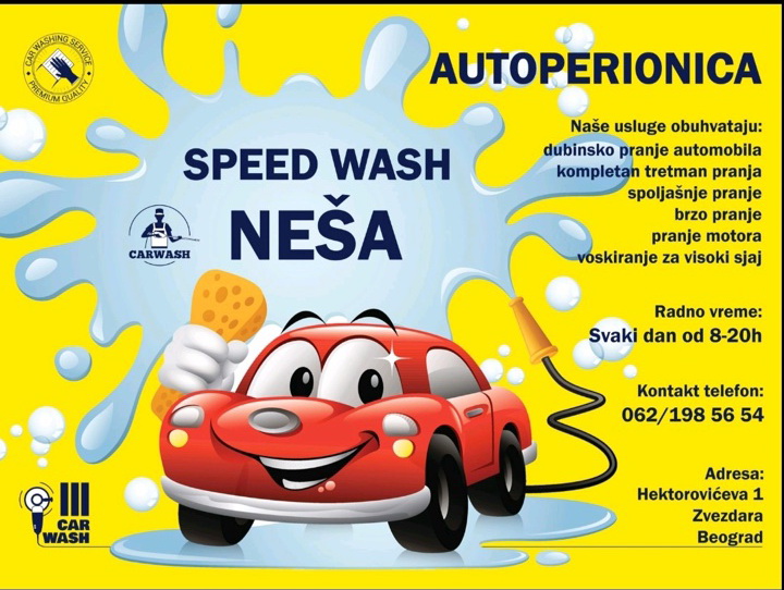 Autoperionica Speed Wash - isecena